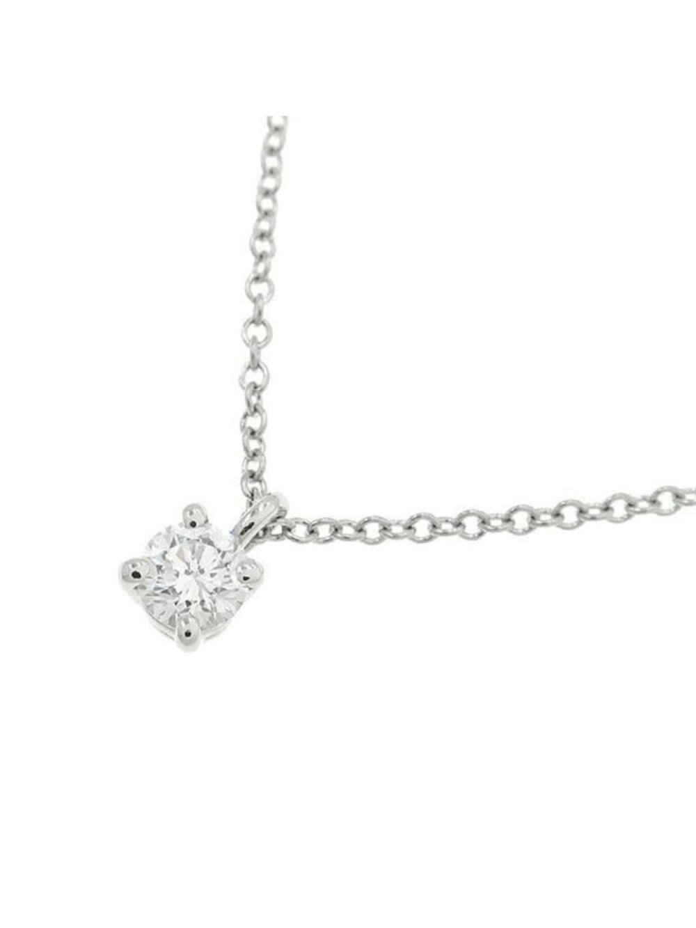 Tiffany & Co Solitaire Diamond Necklace
